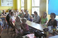 III. třída s rodiči, červen 2011
